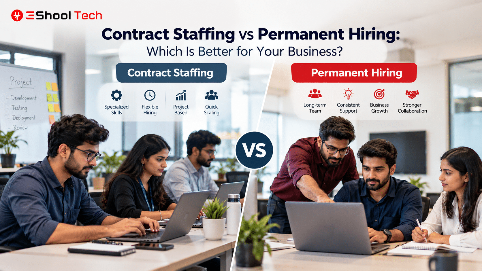 Contract Staffing vs Permanent Hiring: Which Is Better for Your Business?