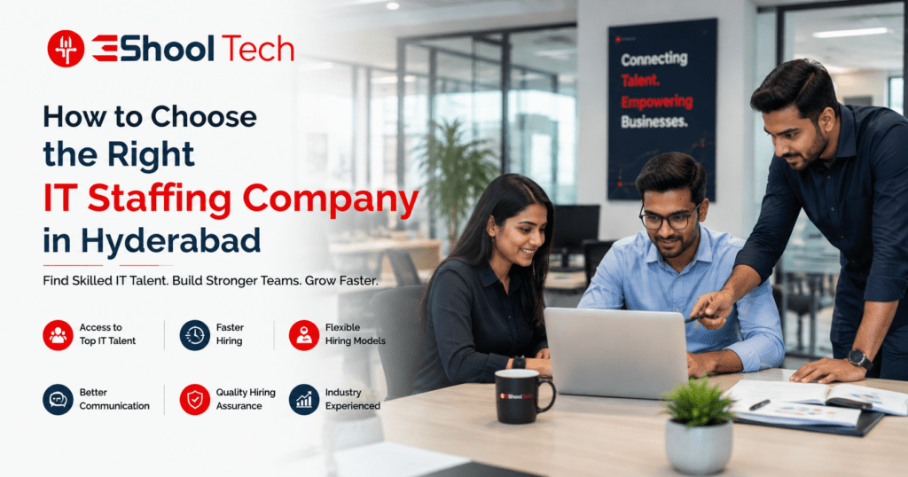 How to Choose the Right IT Staffing Company in Hyderabad